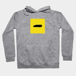 Mathmatics yellow subtract symbol Hoodie